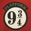Harry Potter Hario Poterio virtuvinio rankšluosčio platforma 9 3/4