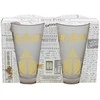 Harry Potter Haris Poteris - dviejų stiklinių rinkinys dekoratyvinėje dėžutėje iš „Golden Magic Collection“ 490 ml