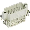 Harting Sraigtinė jungtis (įdėklas) (0,75-2,5 mm2) 10+PE kištukinė 250V 16A Han A 09200102612