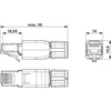 Tinklo duomenų jungtis Phoenix Contact VS-08-RJ45-5-Q/IP20 - RJ45