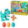 Hasbro Play-Doh plastelinas, valgantis dinozauras (F1504)