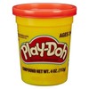 Play-Doh Hasbro Žaiskite Doh Single Tube ant padėklo, raudona