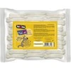 Hau&amp;Miau PRESUOTAS KAULAS Baltas 16,5 cm, 25 vnt/pak., 1,875 kg/pak.