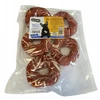 Hau&amp;Miau Pausesnack šunų skanėstas, odinės spurgos, įvyniotos į marmurinę antį, 10-11 cm, 500g