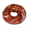 Hau&amp;Miau Pausesnack šunų skanėstas, odinės spurgos, įvyniotos į marmurinę antį, 10-11 cm, 500g