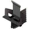 HAVN HS 420 Vertical GPU Mounting Bracket – juodos spalvos