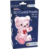 Dėlionė Hcm HCM Crystal Puzzle - Bear Lily pink - 59192