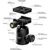Head Mantona mantonA Fortress 34 Ball Head (S1-3410AF) - 21435