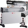 Mesko | Konvektorius šildytuvas su laikmačiu ir turbo ventiliatoriumi | MS 7741w | Konvekcinis šildytuvas | 2000 W | Galios lygių skaičius 3 | Baltas