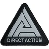 Helikon-Tex Direct Action logotipo antsiuvas – juodas