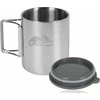 Helikon Thermal mug with lid 250 ml Sidabrinis, Juodas