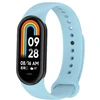 Telcon Mėlyna SILIKONINIS DIRŽELIS MI BAND 8/M8 (9). ŠVIESIAI MĖLYNAS