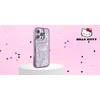 Hello Kitty HKHCP16LL50PPU Apple iPhone 16 Pro 6.3″ violetinės spalvos kietas dėklas Liquid Glitter 50TH Annivers