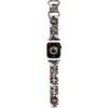 Hello Kitty apyrankė HKAWMSDGPTE Apple Watch 38/40/41mm rusvai gelsvas apyrankė Silicone Tags Graffiti