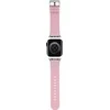 Hello Kitty apyrankė HKAWMPGKHP Apple Watch 38/40/41mm rožinės spalvos apyrankė Kitty Head