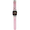 Hello Kitty apyrankė HKAWMPGKHP Apple Watch 38/40/41mm rožinės spalvos apyrankė Kitty Head
