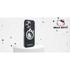 Hello Kitty HKHMP16SHFLBK Apple iPhone 16 6,1″ juodos spalvos kietas dėklas IML Fun bow Magsafe