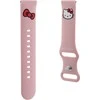 Hello Kitty Universal apyrankė HKUWMSCHBLP Silicone Kitty Head rožinės spalvos apyrankė 20mm