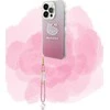 Virvelė telefonui Hello Kitty Pearls and Beads Kitty Charm rožinės spalvos