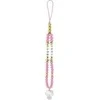 Virvelė telefonui Hello Kitty Pearls and Beads Kitty Charm rožinės spalvos
