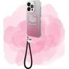 Virvelė telefonui Hello Kitty Nylon Cord Kitty Head juodos spalvos