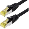 helos Cat 6a S/FTP 5 m, 5 m, Cat6a, S/FTP (S-STP), RJ-45, RJ-45, Juodas