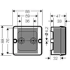 Hensel 88x88x48 mm rutulys – DE 9320 Z