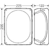 Hensel N / t šakos dėžutė 295 x 225 x 122mm IP66 / 67 juoda KF 3,500 C (62000094)