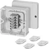 Hensel 6000038 Jungiamoji dėžutė, skirta montuoti kanaluose ir vamzdeliuose IP54 rutulys DP 9025 6000038