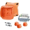 Hensel E 90 priešgaisrinė dėžutė 104x104x70mm IP65 5x4mm2 FK 0404 (62000181)