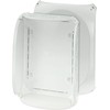 Hensel 62000020 Jungiamoji dėžutė 355x255x122 be gnybtų IP66 pilka DK 5000 G 62000020
