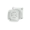 Hensel Skyriaus dėžutė 93x93x62mm IP67 pilka - KF 0200 G