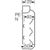 „Hensel KV 2x12“ skirstomoji skydinė su PE/N IP54 KV 2524