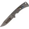 Herbertz Solingen žvejybos peilis su žuvies motyvu, 68 mm (585809), universalus