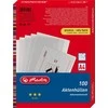 Herlitz Filmas A4 dokumentų kristalai skaidrūs 100 vnt.