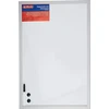 Herlitz Herlitz 10524627 tablica magnetyczna i priedai 400 x 600 mm Sidabrinė, Baltas