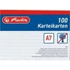 Herlitz Karta indeksowa A7 w linię ws 100St hf su nitką do zrywania - 1150705