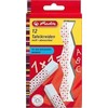 Herlitz Chalk square balta 12 vnt (214018)