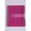 Herlitz zeszyt A5/80K w kratkę, rožinė (0011293776)