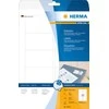 Herma Labels InkPrint 8840, A4, 83,8 x 50,8 mm, baltas matinis popierius, 250 vnt, suapvalinti kampai (8840)