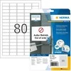 Herma Etiketės baltos 35,6x16,9 mm 25 lakštai 2000 vnt nuim. 10003