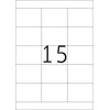 Herma Premium etiketės 5055, A4, baltos, 70 x 50,8 mm, matinis popierius, 375 vnt. (5055)