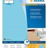 Herma Spalvotos etiketės, A4, 105 x 148 mm, mėlynos, nuimtos - 4563