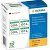 Herma Alaus numeriai, lipnus, žalias 15 x 22mm, 1000 vienetų (4834)