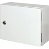 Sabaj System Hermetiškas modulinis skirstomasis skydas n/t IP65 RH 12 /1x12/ RAL 7035 tvirtos durys su spyna RH 12 DP 6-741-DP
