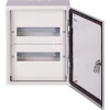 Sabaj System Hermetiškas modulinis skirstomasis skydas n/t IP65 RH 24 /2x12/ RAL 7035 kietos durys RH 24 DP 6-743-DP