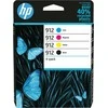 Hewlett Packard (HP) Originalios HP 912 CMYK rašalo kasetės 4 pakuotės