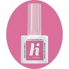 Hi Hybrid Hi Hybrid HEMA nemokamas hibridinis nagų lakas Palm Springs #151 California Rožinė 5ml