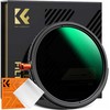 Filtras K&F Concept Nano-X MRC CPL & Fader ND2-32 & Juodas Mist 1/4 - 49 mm