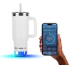 Gertuvė HidrateSpark Puodelis inteligentny HidrateSpark PRO 2 Tumbler 887 ml Baltas